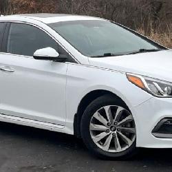 2017 Hyundai Sonata Sport Sedan Car, VIN 5NPE34AF7HH522808, Miles Showing On Odometer 106,103