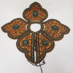 1173	LADAKA SHOULDER SURROUND WESTERN TIBET W/TURQUOISE & CORAL