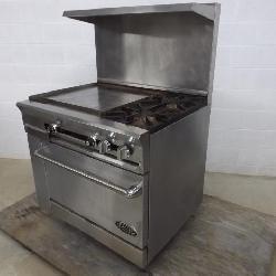 Commercial range & grill