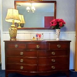 Beautiful Duncan Phyfe furniture throughout the house