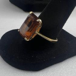 14kt Yellow Gold Vintage Style Womens Ring