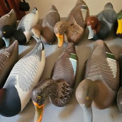 Wood Carved Duck Decoys - Jobes