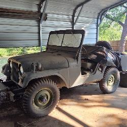 1956 ARMY Jeep Willis