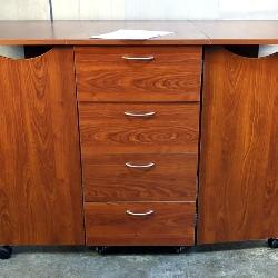 Kangaroo Cabinets Extension Sewing Table with Storage, 36