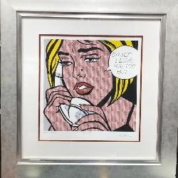 72 - ROY LICHTENSTEIN POP ART PRINT