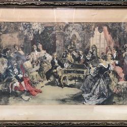 11 - ELEGANT ROCOCO PARLOR MUSIC GATHERING
