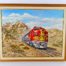 Santa Fe Railroad Items