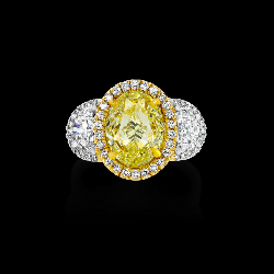 Natural Fancy Yellow Diamond-GIA Certified