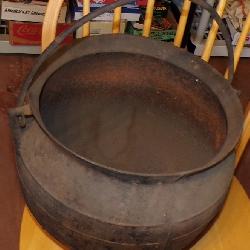 cast iron cauldron