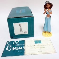 1012	WALT DISNEY CLASSIC COLLECTIONS, ALADDIN , *JASMINE CAPTIVE SPIRITS* APPROXIMATELY 8 IN H
