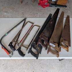 Vintage Hand and Hacksaw Collection