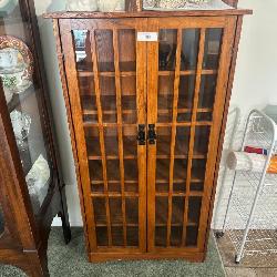 Mission Style Oak Bookcase