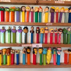 Collection of Pez Dispensers