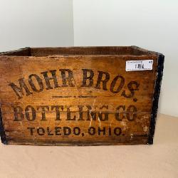Mohr Bros. Wooden Crate