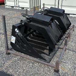 2025 GIYI Skid Steer Rock Grapple Bucket Attachment, Unused 
