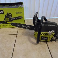 Ryobi 2 Cycle Gas Chain Saw