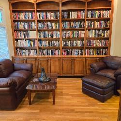 Library with Hundreds of Books