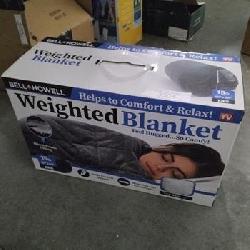 Bell & Howell Gray King Weighted Blanket