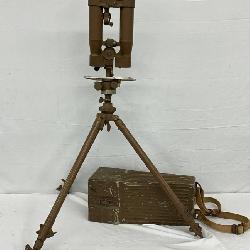 35in Tall Military-Style Binoculars on Tripod with Storage Case