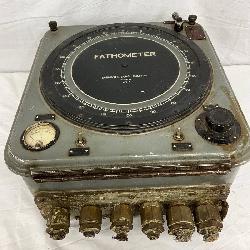 Submarine Fathometer by Submarine Signal Company, 16in x 9in