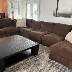 Crate & Barrel 5 Piece Sectional