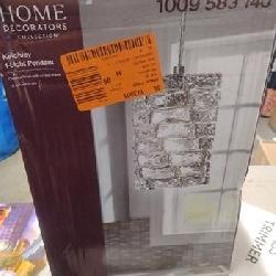 Crystal Mini Pendant Light Fixture