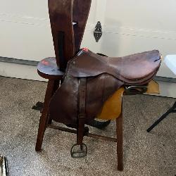 Vintage Saddle 
