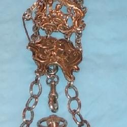 sterling German Chatalaine watch