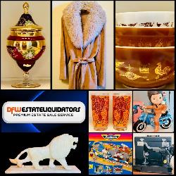 This Fri & Sat! ~Incredible Arlington Estate Sale! Watches, Jewelry, Vintage Collectibles, Pyrex, Glass, Fashion, Military, Tools, Antiques, Paintings, Mid Century & Much More!!