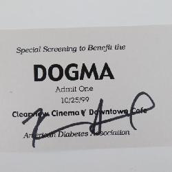 Dogma Special Screening Pass