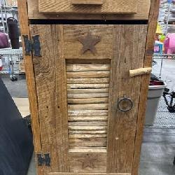 Rustic Wood Cabinet