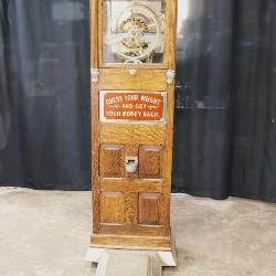 Antique coin-op scale