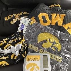 Collection of Iowa Hawkeye Items