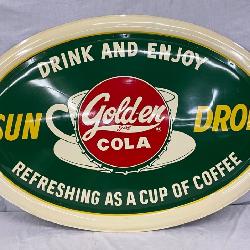 42x29  SunDrop Golden Cola Convex Sign