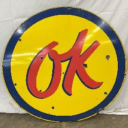 Org. 36in SSP ‘OK’  Dealership Logo Sign
