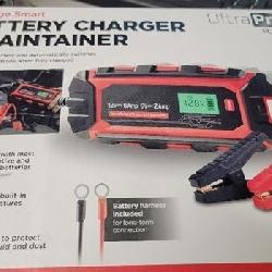 UltraPro Elite Smart Battery Charger and Maintainer, 6V/12V, 6A