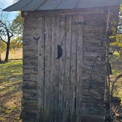 New outhouse