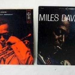 1146	VINTAGE VINYL RECORD MILES DAVIS JAZZ ALBUMS, ASSORTED LPS
