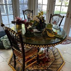 Mackenzie-Child's Table & Chairs