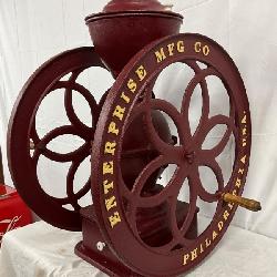 Early Enterprise Mfg. Co. Coffee Grinder with 25-Inch Dual Wheels