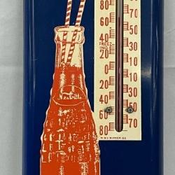 Style Nesbitt’s Advertising Thermometer with Bottle 5 x 17 