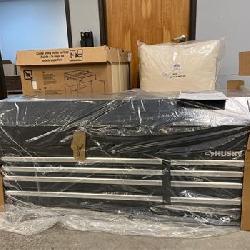 Husky Modular Tool Storage 52 in. W Standard Duty Black Top Tool Chest