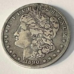 1890 Silver Dollar Morgan