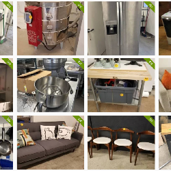 School furniture and supplies, musical instruments, audio/visual, art, science, sporting goods, food prep, office furnishings, support equipment