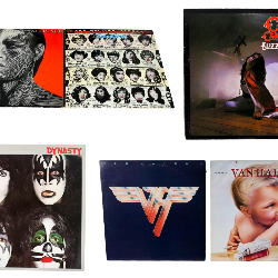 Rolling Stones, Ozzy Orbourne, Kiss, Van Halen