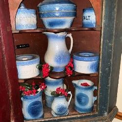 Collection Blue/White Stoneware