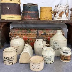 Stoneware Crocks, Jars, and Jugs