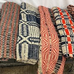 Early Handwoven Coverlets