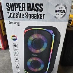 Tzumi Super Bass Jobsite Speaker
