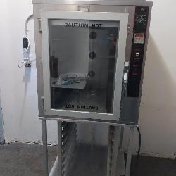 Deluxe Even Flow Convection Commercial Oven with Stand HSM-6